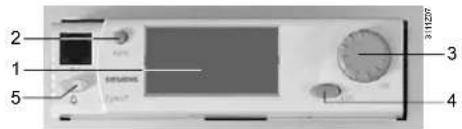 SIEMENS RMB795 - Eléments de commande - 1
