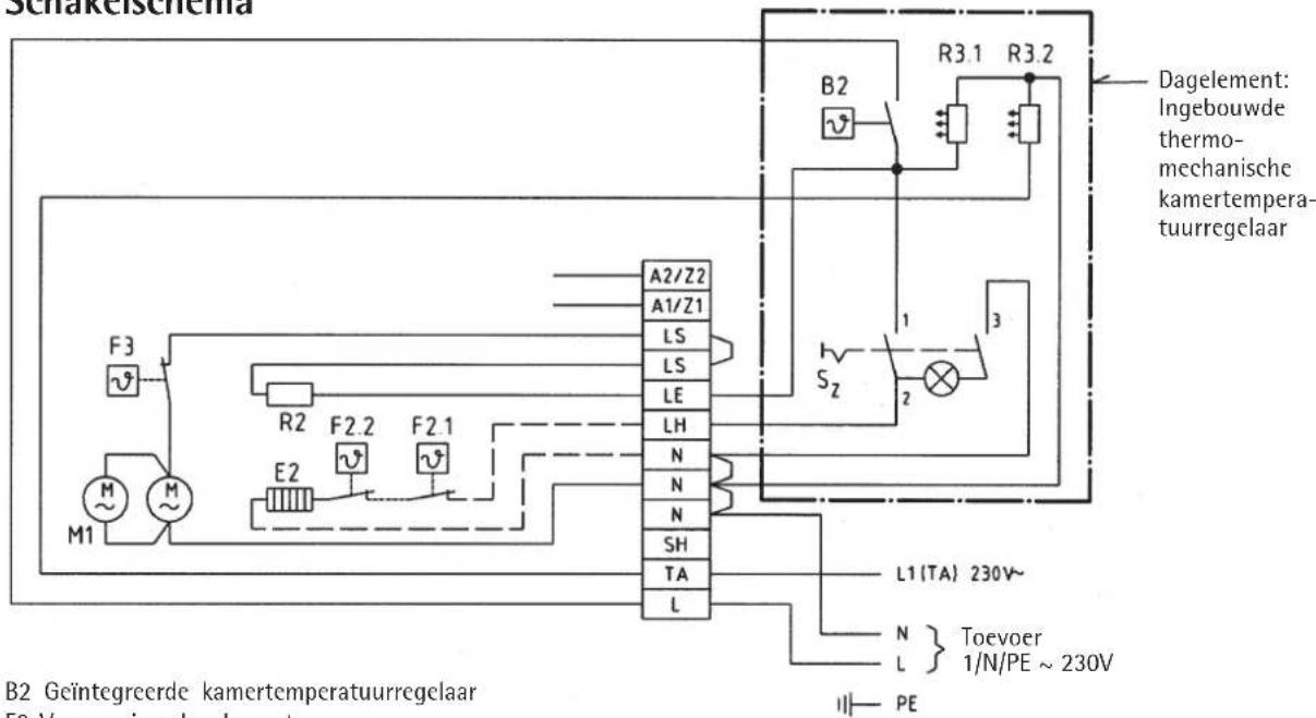 AEG RTI 600 M HF - Schakelschema - 1