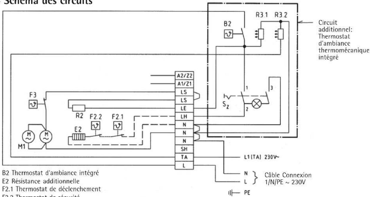 AEG RTI 600 M HF - Schéma des circuits - 1