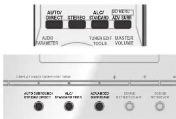PIONEER VSX521K - Choosing the listening mode - 1