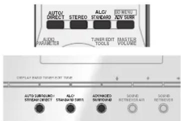 PIONEER VSX521K - Elección del modo de esucha - 1