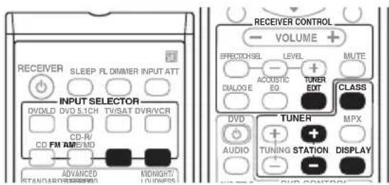 PIONEER VSX515K - Speichern voreingestellter Sender - 3