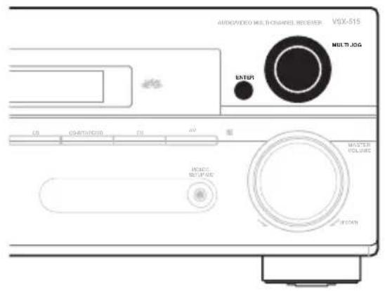 PIONEER VSX515K - Utilisation de la Configuration rapide - 1