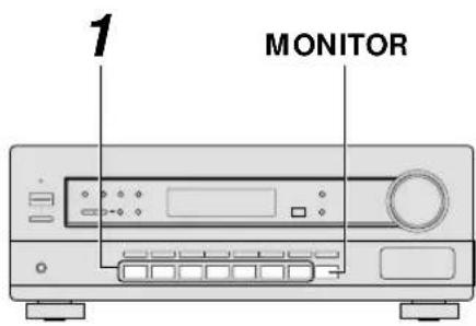 PIONEER VSX409RDS - Begin met opnemen op het opname-apparaat en start dan met de weergave van de gekozen geluidsbron. - 1