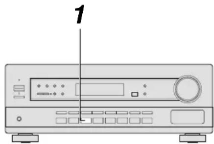 PIONEER VSX409RDS - Utilizzare il tasto FUNCTION (FUNZIONE) per selezionare DVD 5.1 CH. - 2