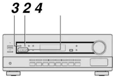 PIONEER VSX409RDS - Vastleggen van zenders in het geheugen (alleen mogelijk met de toetsen op het voorpaneel) - 1