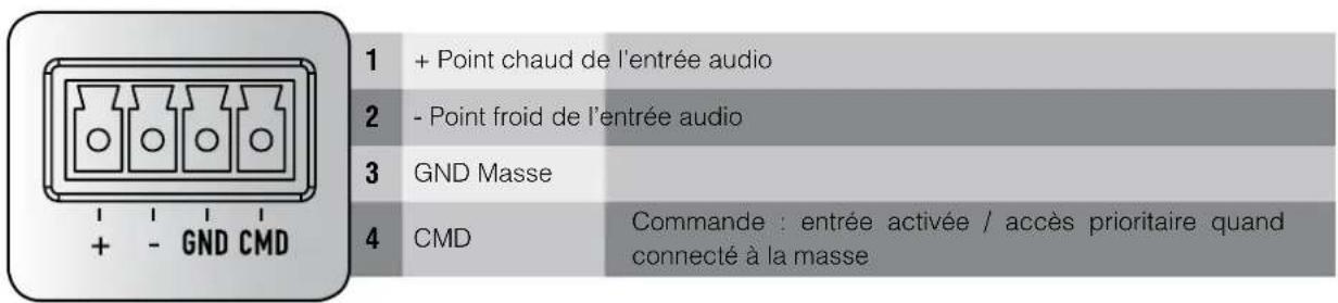 RCF AM2080 - Panneau arrière - 2