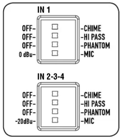 RCF AM2160 - UNBALANCED CONNECTION - 2