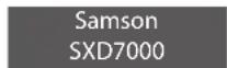 SAMSON SXD3000 - Primi passi - DSP - 1