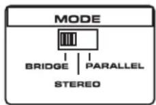 SAMSON SX2800 - Modes Bridge et Parallel - 1