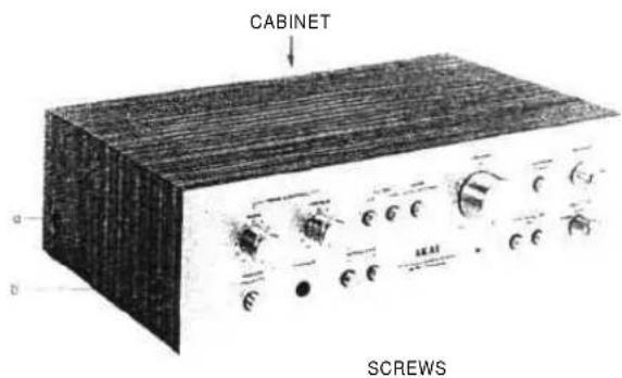 AKAI AM2200 - DISMANTLING OF UNIT - 3