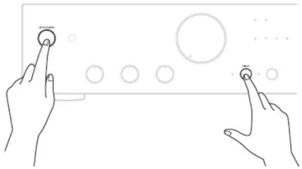 ONKYO A9010BS - Para volver a la configuración predeterminada - 1