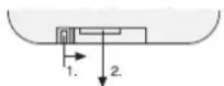 Monacor TXA1000CD - Fernbedienung - 1