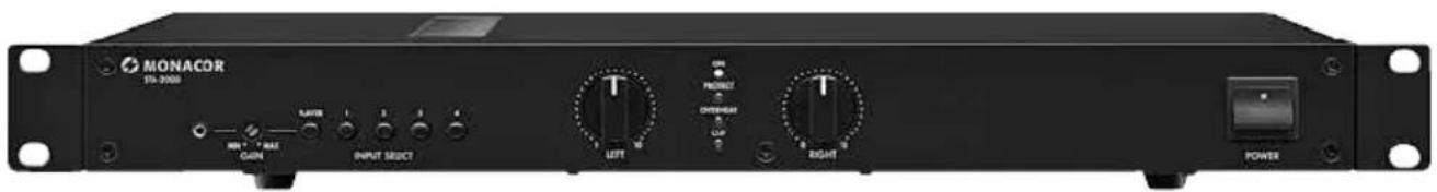 Monacor STA200D - Stereo-PA-Digitalverstärker Digital Stereo PA Amplifier - 2