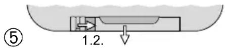 Monacor SA160BT - Batterieeinsetzen/wechseln - 1