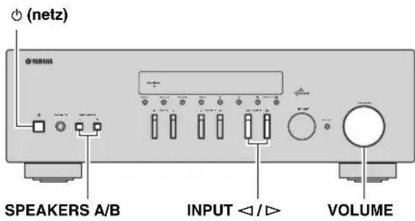 YAMAHA RN301S - Wiedergeben einer Quelle - 1