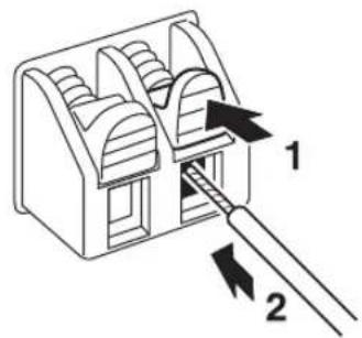 YAMAHA RN301S - - Connecting the wires of the AM antenna - 1