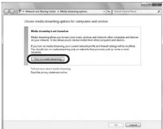 YAMAHA RN301S - Fare cli su "Attiva flusso di file multimediali". - 1