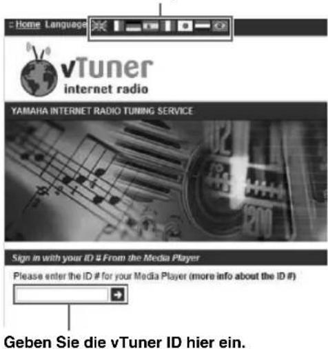 YAMAHA RN301S - Besuchen Sie die vTuner Website - 1