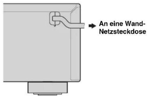 YAMAHA RN301S - Anschlieben des Netzkabels - 1