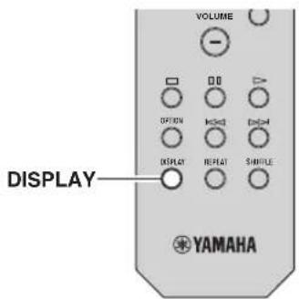 YAMAHA RN301S - ■Affichage des informations Radio Data System - 1