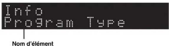 YAMAHA RN301S - Appuyez sur DISPLAY. - 1