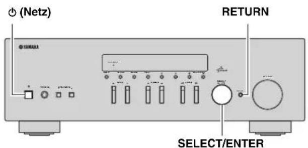 YAMAHA RN301S - Konfigurieren der Systemeinstellungen (Menu ADVANCED SETUP) - 1