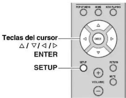 YAMAHA RN301S - Ajuste del balance de altavoces - 1