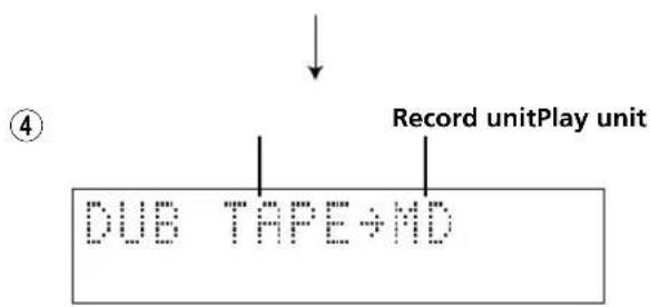 YAMAHA RXE600 - Dubbing setting - 4