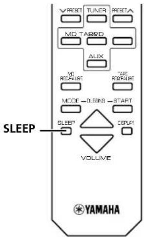 YAMAHA RXE600 - Sleep timer - 1