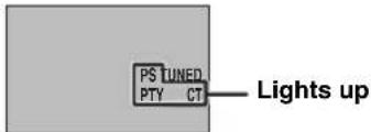 YAMAHA DVRS150 - To switch frequency and RDS modes - 1