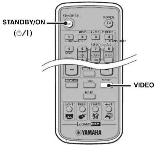 YAMAHA DVRS150 - Ljudætergivning fræn TV - 1