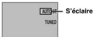 YAMAHA DVRS150 - Accord automatique sur une station (syntonisation automatique) - 3