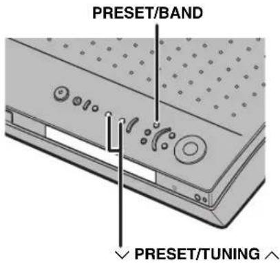 YAMAHA DVRS150 - Changing the order of preset radio stations - 1