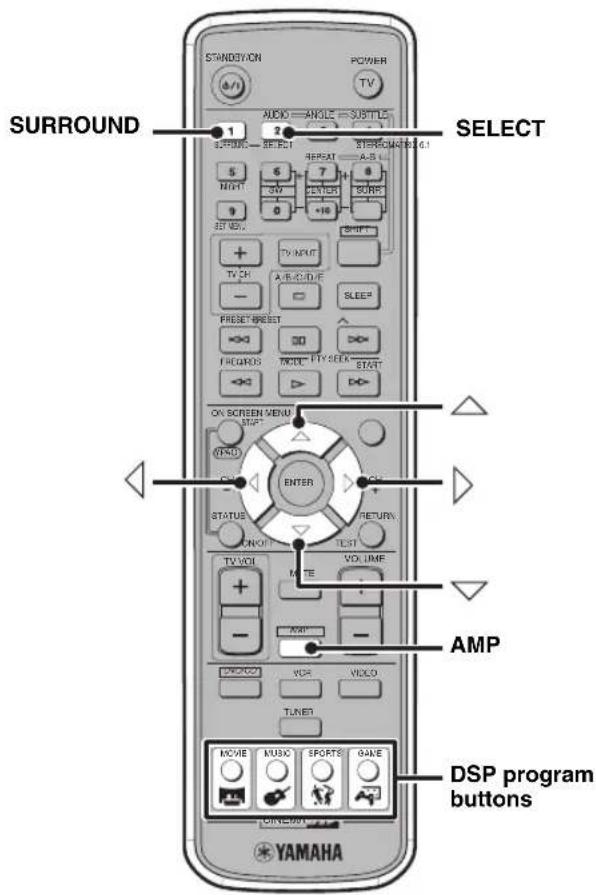 YAMAHA DVRS150 - DSP Program Delay Time Settings - 1