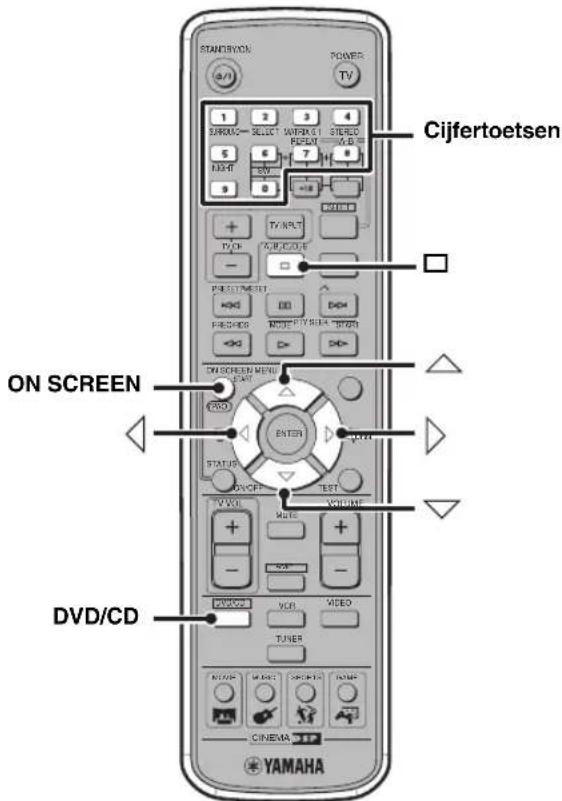 YAMAHA DVRS150 - Instellen van het Kinderslotniveau - 1