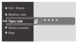 YAMAHA DVRS150 - Définition du niveau de restriction parentale - 4