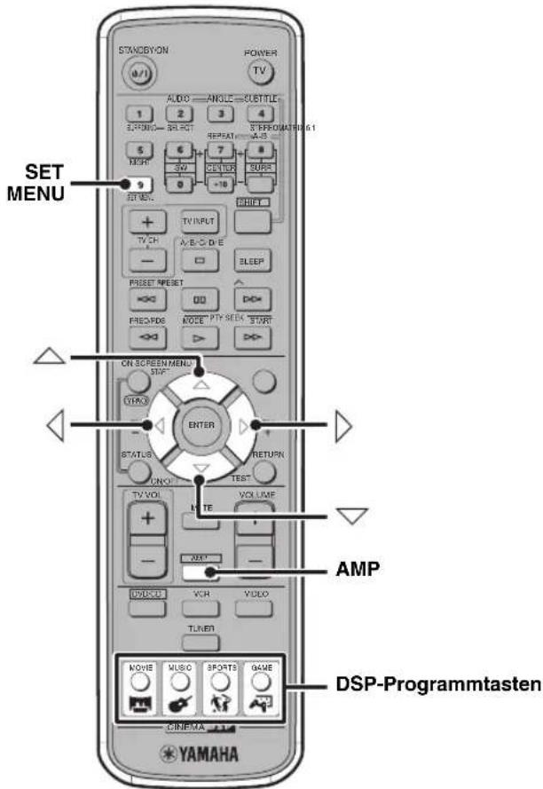 YAMAHA DVRS150 - Vergüten mit einem DSP-Programm nur mit den Frontlautsprechern (Virtual CINEMA DSP) - 1
