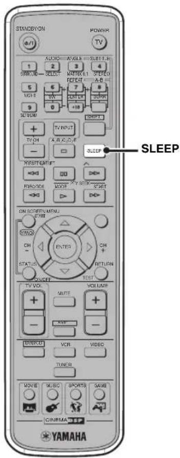 YAMAHA DVRS150 - installing av Insomningstimern - 1