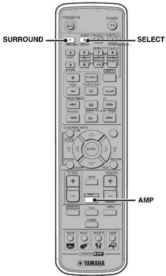YAMAHA DVRS150 - Прослuyшваиме 2-KaHaJIbHbIX NCTOчнКOB CO BCEx KOJOHOK (Dolby Pro Logic II) - 1