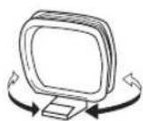 YAMAHA DVRS150 - Anschluss der MW-Rahmenantenne - 4