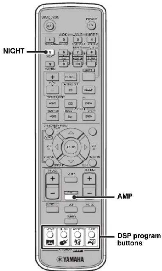 YAMAHA DVRS150 - Listening at low volume (Night Listening) - 1