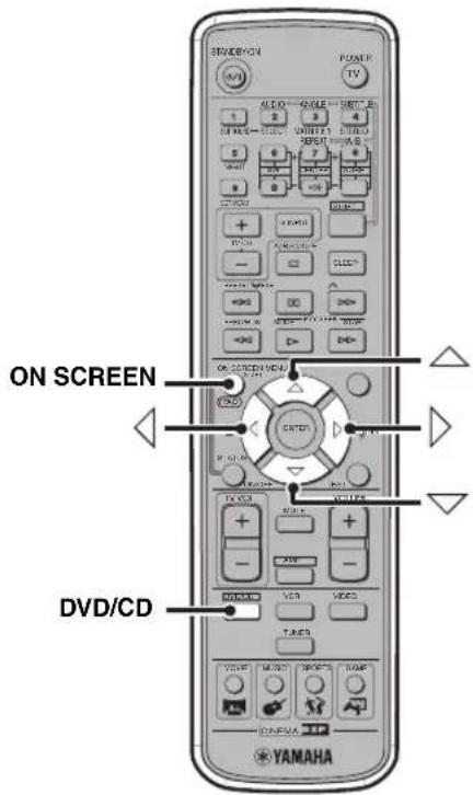 YAMAHA DVRS150 - Druk op of gebruik de cijfertoetsen om het gewenste camerastandpunt te selecteren. - 1