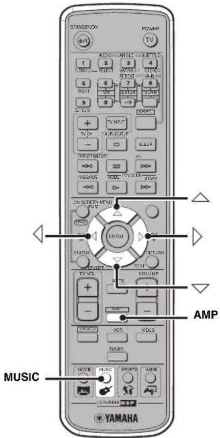 YAMAHA DVRS150 - ■ Instellen van de luidsprekerbalans bij 5 kanaals Stereo DSP programma's - 1