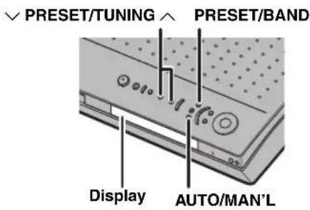 YAMAHA DVRS150 - Automatisches Abstammen von Rundfunksendern (Auto Tuning) - 1