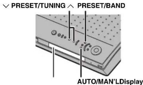 YAMAHA DVRS150 - Automatiskinstalling av radiostationer (automatisk stationssökning) - 1