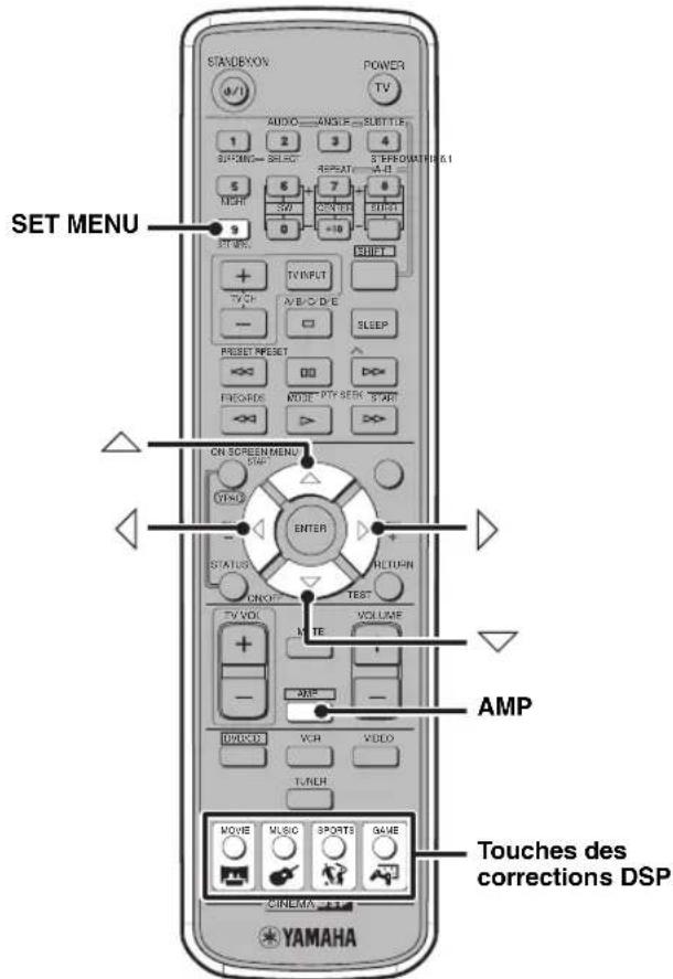 YAMAHA DVRS150 - Profiter des corrections DSP avec les seules enceintes avant (virtual CINEMA DSP) - 1