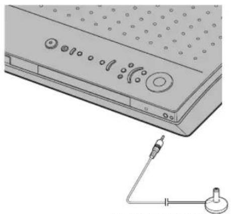 YAMAHA DVRS150 - Connect the supplied optimizer microphone to the YPAO MIC jack on the CinemaStation. - 1