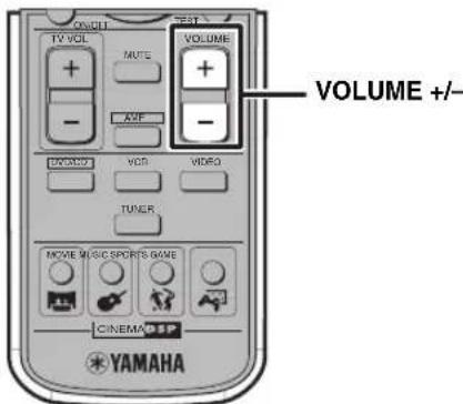 YAMAHA DVRS150 - Volymreglering - 1