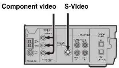 YAMAHA DVRS150 - Andere aansluitmethoden - 1